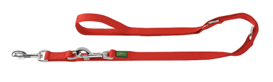 Hunter T-Leash Hundebånd Nylon 20/200 Rød