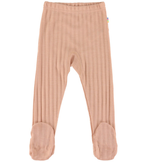 Joha Leggings m. Føtter Ull/Silke Fersken 60 Leggings Rosa