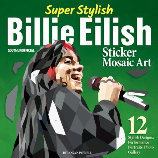 Super Stylish Billie Eilish Sticker Mosaic Art 12 Stylish Designs Performance Portraits Photo Gallery Super Stylish Billie Eilish Sticker Mosaic Art 12 Stylish Designs Performance Portraits Photo Gallery