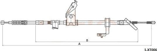 Bremseslange COFLE 92.1.XT006
