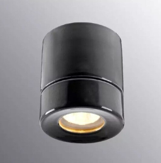 Ifø Electric Light On Downlight Badstu IP44 GU10 - Svart