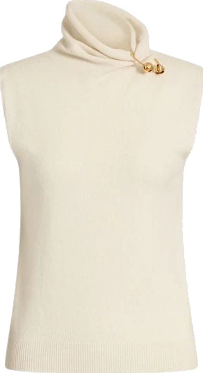 Alberta Ferretti Dame Topper Beige XS,