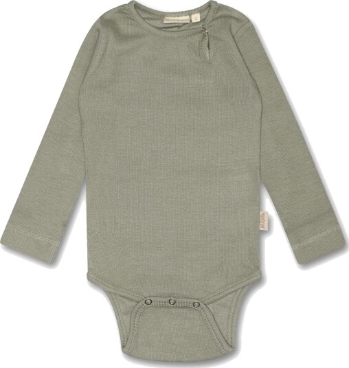 Petit Piao Body L/S Modal Green Shadow (74 / 9 mnd)