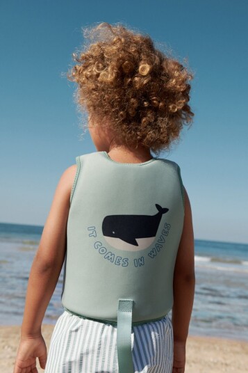 LIEWOOD Dove Svømmevest 19-30 kg, It Comes In Waves/Peppermint, 15-19 kg LIEWOOD Dove Svømmevest 19-30 kg, It Comes In Waves/Peppermint, 15-19 kg