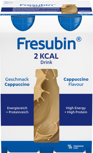 Fresubin 2 kcal Drink næringsdrikk cappuccino 4x200 ml