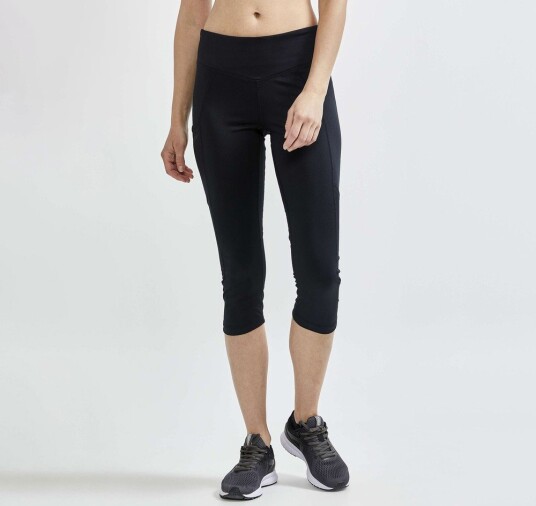Craft Adv Essence Capri Tights W Black Xs Lange Tights