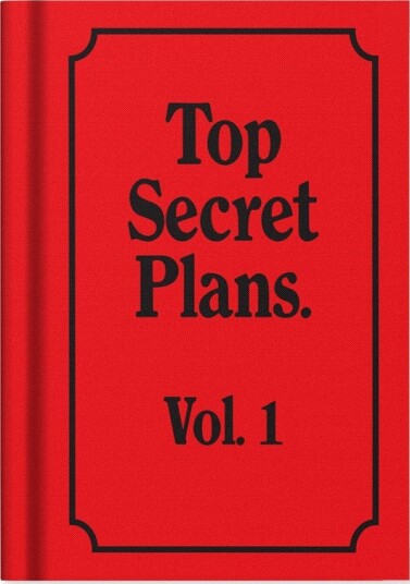 Ohh Deer Notatbok Mini Top Secret Plans A7 Tekstil Ohh Deer Notatbok Mini Top Secret Plans A7 Tekstil