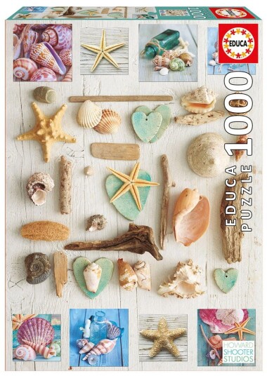 Educa Puslespil 1000 Brikker Shell Collage