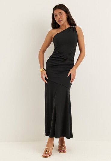 Bubbleroom One shoulder dress