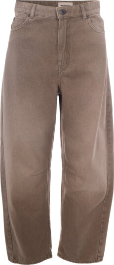 Max Mara Dame Jeans Brun S,