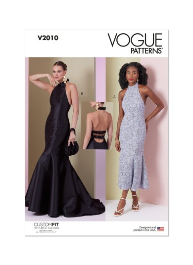 Vogue 2010 - Kjole H5 (6-8-10-12-14)