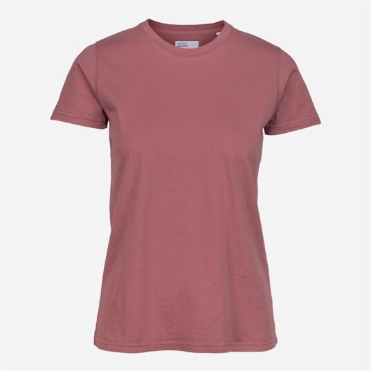 Colorful Standard Women Light Org Tee Rasperry Pink