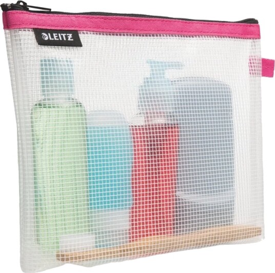 Leitz Wow Travel Kosmetikkpose For Liten Flaske Eva Folie Rosa Leitz Wow Travel Kosmetikkpose For Liten Flaske Eva Folie Rosa