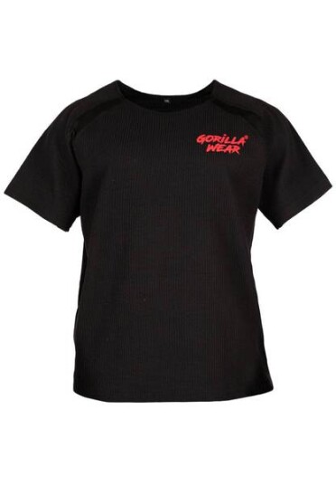Gorilla Wear Augustine Old School Work Out Top, sort/rød Gorilla Wear Augustine Old School Work Out Top, sort/rød