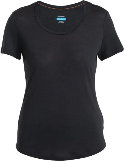 Icebreaker Women's Merino 125 Cool-Lite™ Sphere III Short Sleeve Tee Black S, Black Icebreaker Women's Merino 125 Cool-Lite™ Sphere III Short Sleeve Tee Black S, Black