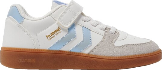 Hummel Sko Håndball Perfekt SP Jr White/Metallic Blue Hummel 39 Sko Blå Hvit