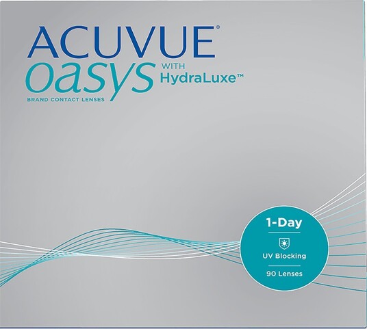 ACUVUE OASYS 1-Day WITH HYDRALUXE 90 stk
