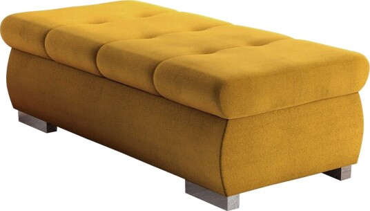 Cerys Fotpall 60 cm - Gul