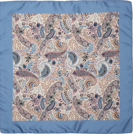 SUI AVA Mari Bloom Scarf   Blue   ONE SIZE