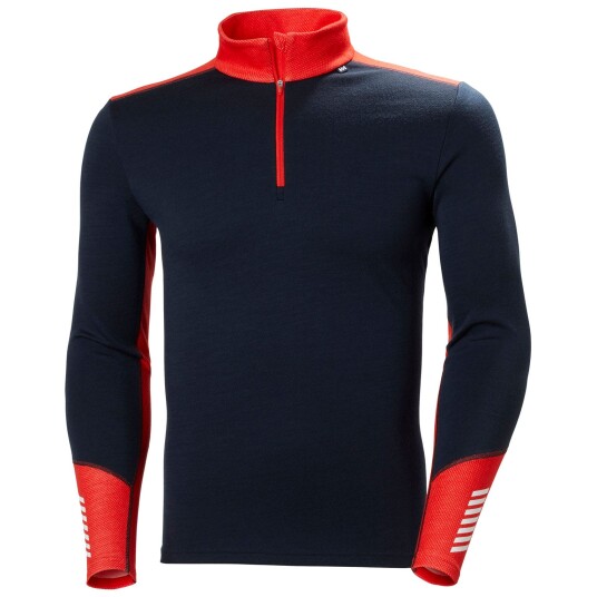 Helly Hansen Herre Lifa Merino Mellomvekt 1/2 Glidelås Basislag 2xl 2XL Helly Hansen Herre Lifa Merino Mellomvekt 1/2 Glidelås Basislag 2xl 2XL
