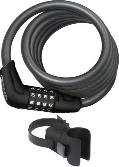 Abus Numero Combo 5510c M/holder Black 135cm
