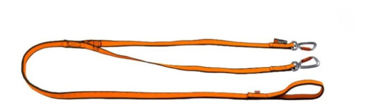 Non-Stop Dogwear Bungee Leash Double 1,95 m for To Hunder med Hanefot