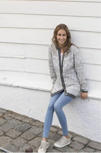 Viking Garn 1816 12 Rina Kofte Viking Garn 1816 12 Rina Kofte