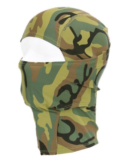 Fostex Balaclava Ninja Thin Grønn Brun