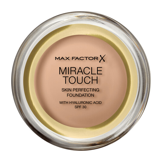 Max Factor Miracle Touch Foundation #75 Golden med SPF30 - Parfymefri 12 ml