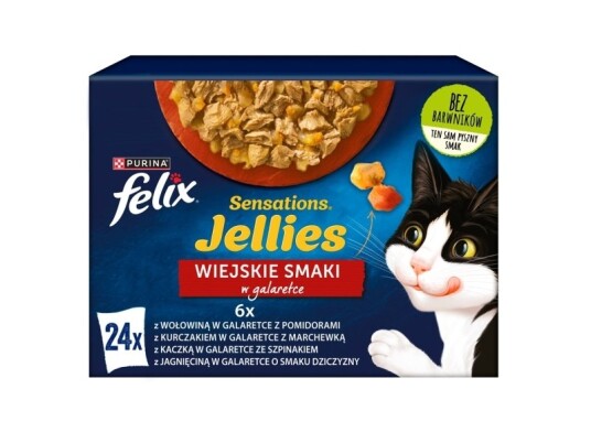 Felix Sensations Landlige Smagsoplevelser I Gelé 24X 85G