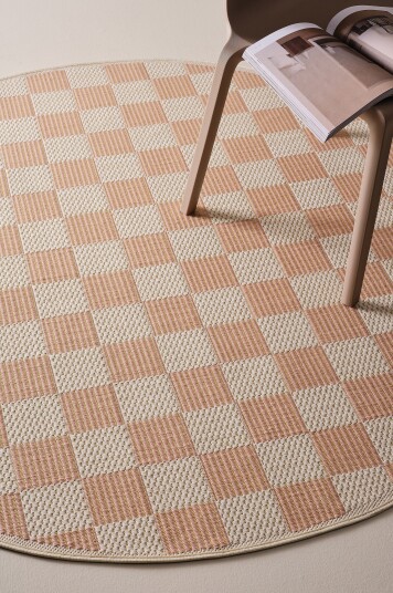 Jotex Rund Utendørs Teppe 160 Cm Polypropylen Rosa/hvit MARTA 213744003160 Jotex Rund Utendørs Teppe 160 Cm Polypropylen Rosa/hvit MARTA 213744003160
