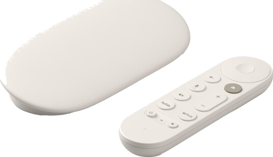 Google TV Streamer (4K) og Google TV Streamer Voice Remote Google TV Streamer (4K) og Google TV Streamer Voice Remote