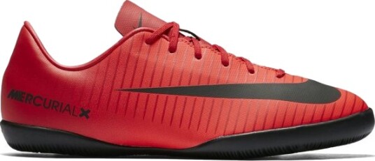 Nike  MercurialX VAPOR XI IC Indoor Fotballsko Kids UNIVERSITY RED/BLACK BRIGHT CRIMSON   red 37.5