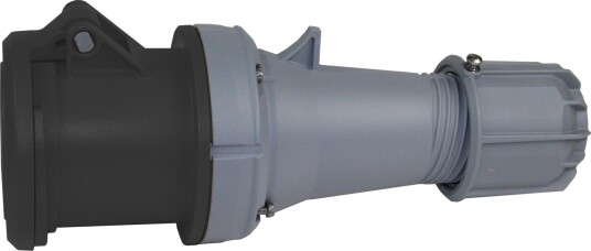 Garo S 463-7 S Skjøtekontakt IP44, 5-Polet, 63 A Svart, 7 H