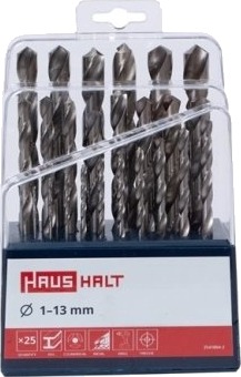 Milwaukee Hss Spiralbor-Sett 25 Deler Hvit 1-13 Mm