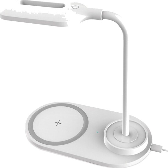 Platinet Pdl1930w Led Bordlampe 3 W Dimmbar Trådløs Lading Hvit Platinet Pdl1930w Led Bordlampe 3 W Dimmbar Trådløs Lading Hvit