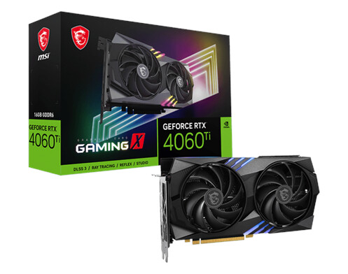MSI GeForce RTX 4060 Ti GAMING X - 16GB GDDR6 RAM - Grafikkort MSI GeForce RTX 4060 Ti GAMING X - 16GB GDDR6 RAM - Grafikkort