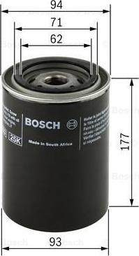 Oljefilter BOSCH 0 451 203 001 Oljefilter BOSCH 0 451 203 001