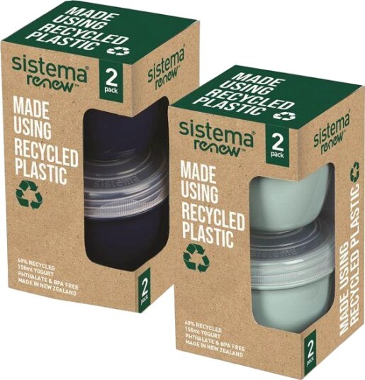 Sistema  Renew yoghurtbeger 15 cl en 2pk