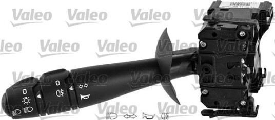 Bryter komplett rattstamme VALEO 251601 Bryter komplett rattstamme VALEO 251601