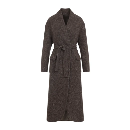 Brunello Cucinelli Dame Frakker Brun S Brunello Cucinelli Dame Frakker Brun S
