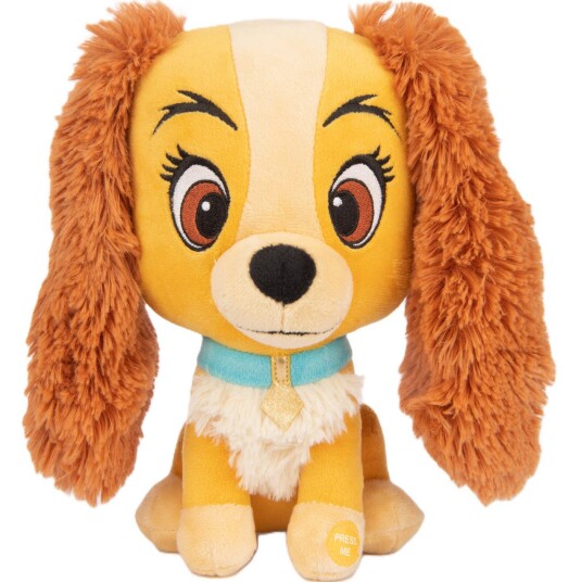 Disney Klassikere Kosedyr Med Lyd 20 Cm Lady Disney Klassikere Kosedyr Med Lyd 20 Cm Lady