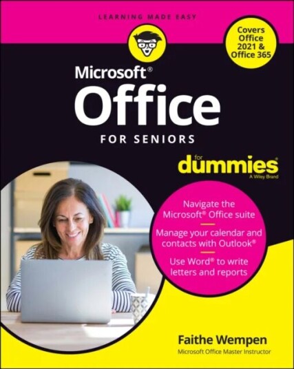 Office For Seniors For Dummies Av Faithe (Computer Support Technician And Trainer) Wempen
