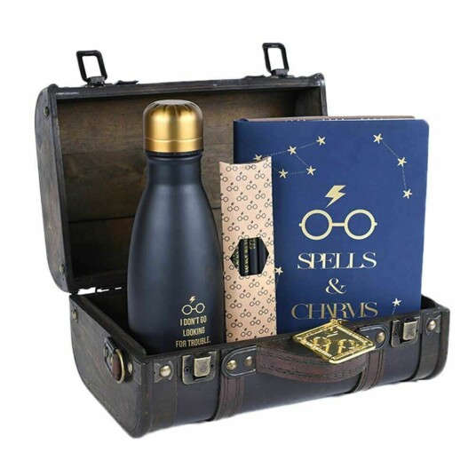 Harry Potter Premium Gavesett - Trouble Finds Me, Brun 26x17x13 cm Harry Potter Premium Gavesett - Trouble Finds Me, Brun 26x17x13 cm