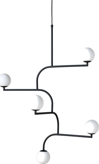 Pholc MOBIL 100 Taklampe Sort/Opal Pholc MOBIL 100 Taklampe Sort/Opal