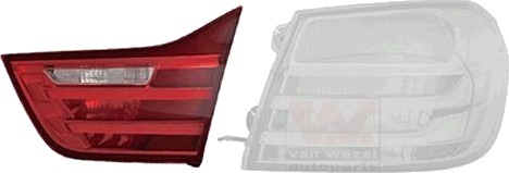 VAN WEZEL 0624924U Baklykt