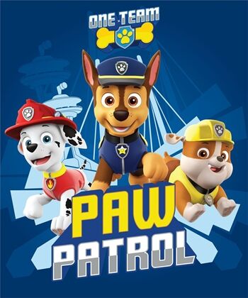 Borg Living Fleece teppe Paw Patrol 100x140 cm