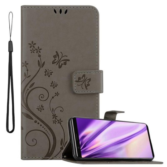 Cadorabo Deksel Til Sony Xperia 5 Lommebokdeksel I Blomster Design Med Magnetisk Lukking, Stativfunksjon Og Kortplasser