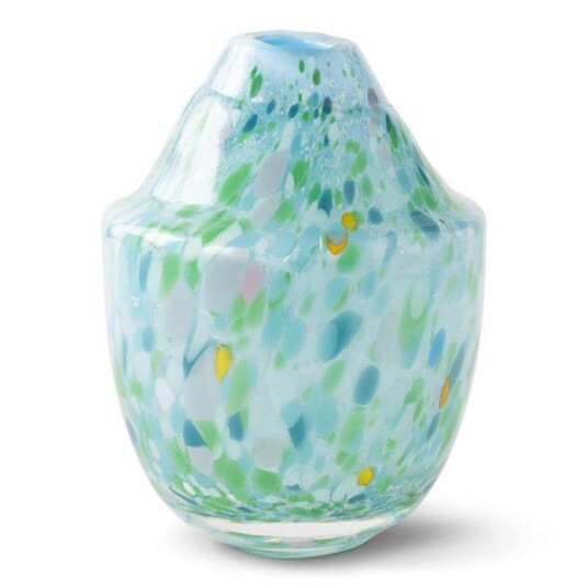 Magnor Unik skulptur kunstglass L 17 cm grønn multi Magnor Unik skulptur kunstglass L 17 cm grønn multi