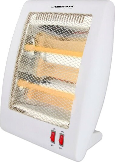 Esperanza EHH010 Elektrisk Quartz Varmeblæser 400/800W Esperanza EHH010 Elektrisk Quartz Varmeblæser 400/800W